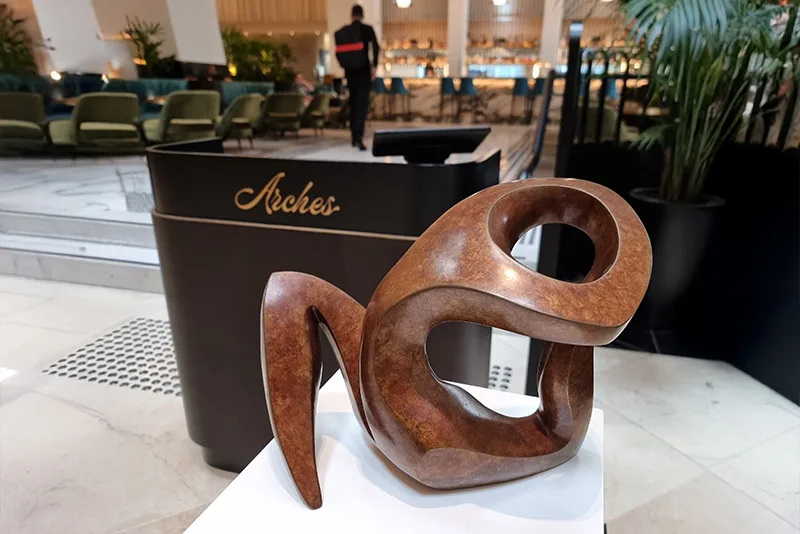 arches-vaynman art deco sculpture