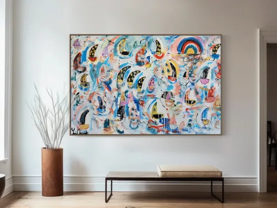 Pop painting by Yosi Messiah — original art, SOHO Galleries Sydney