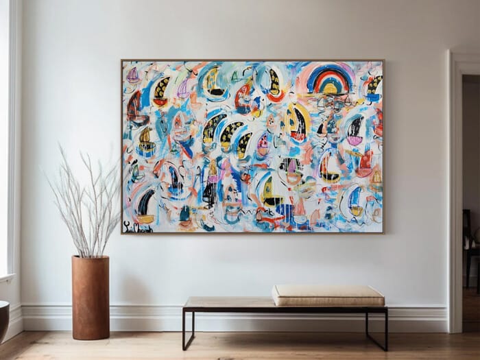 Pop painting by Yosi Messiah — original art, SOHO Galleries Sydney