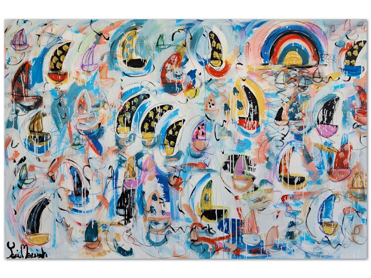 sydney harbour painting