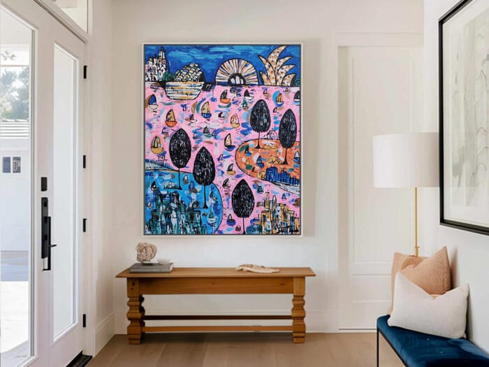 Pop painting by Yosi Messiah — original art, SOHO Galleries Sydney