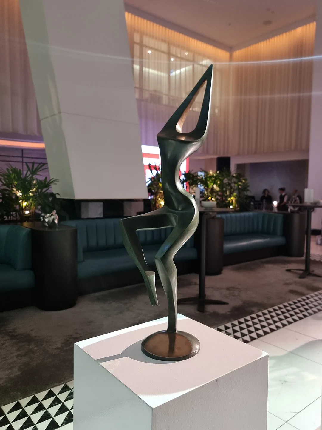 interior bronze sculpture