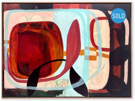 floral contemporary artwork