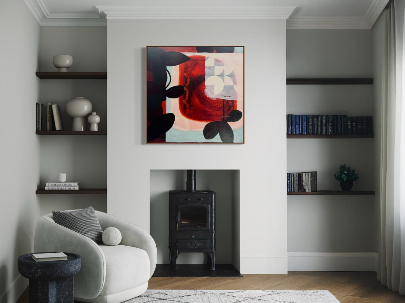 Soft Geometry - 103x103cm