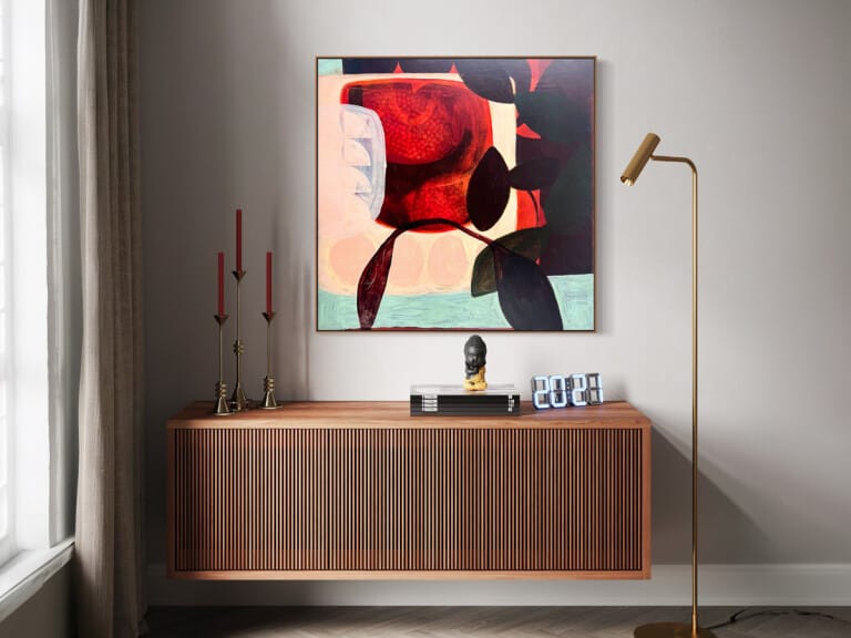 The Shape of Feeling - 103x103cm