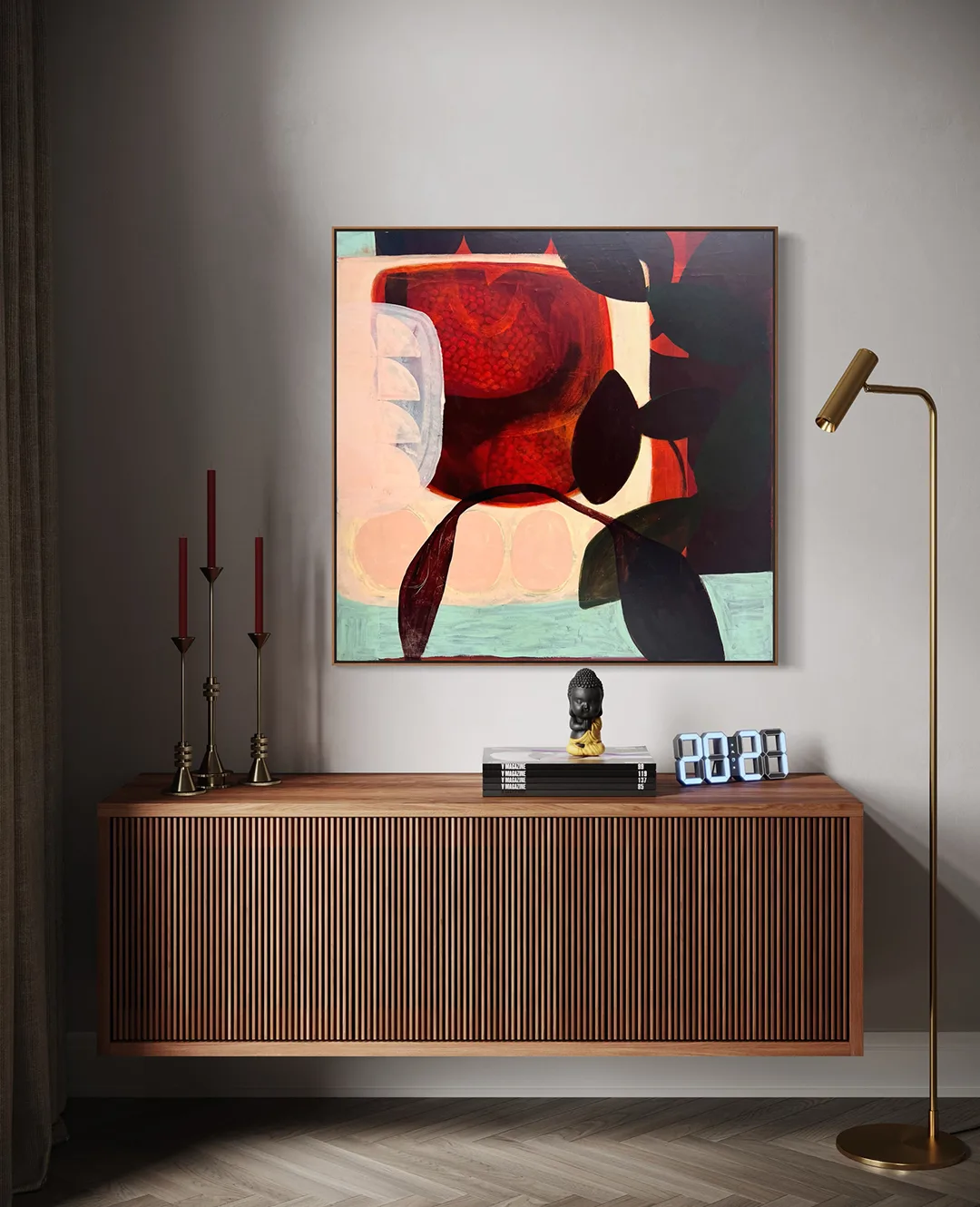 The Shape of Feeling Amanda Ketterer Art large floral wall art botanics