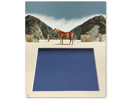 horse painting