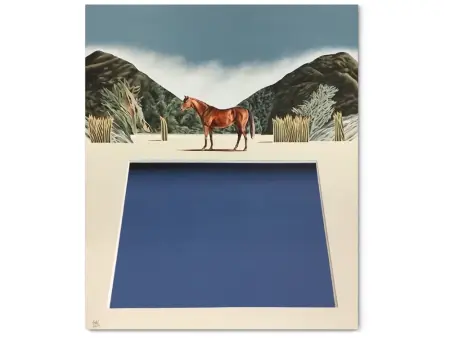 horse painting