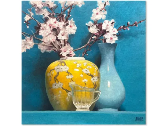 Floral painting by Alison Mitchell — original art, SOHO Galleries Sydney