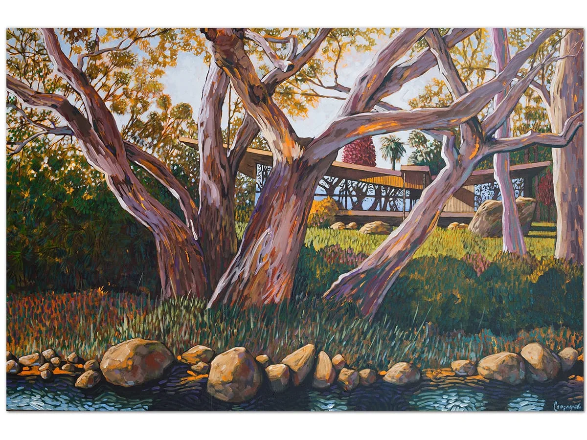 Representational painting by Gino Campagnaro — original art, SOHO Galleries Sydney