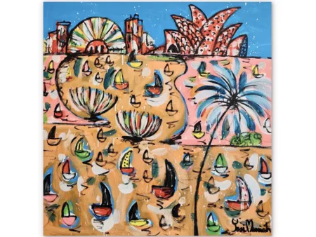 sydney harbour painting - original artwork