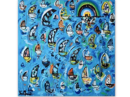 sydney harbour painting - original artwork
