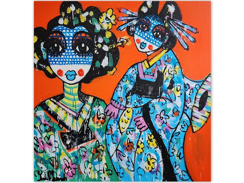 Australian Artists all dressed up - 120cm