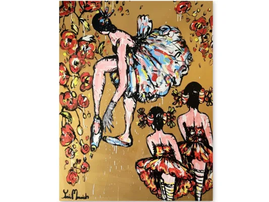 yosi messiah ballerina painting