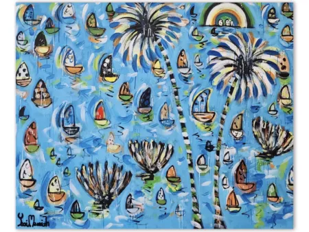 sydney harbour painting - original artwork