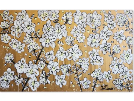 chery blossom painting, yosi messiah original australian art