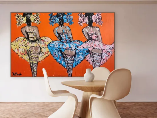 yosi messiah ballerina painting