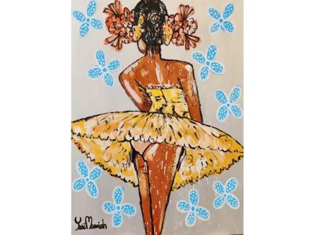 yosi messiah ballerina painting