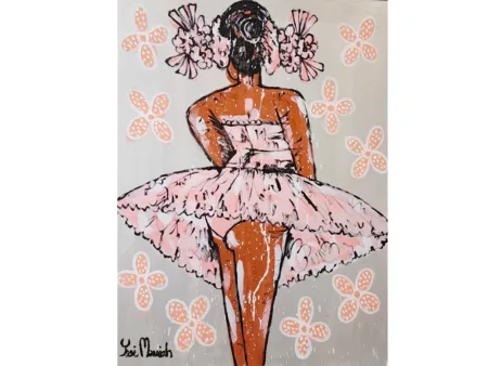 yosi messiah ballerina painting