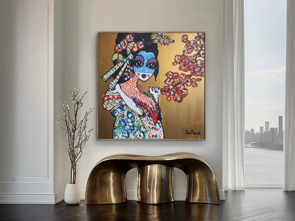 Australian Artists Holding Strong, Cherry Blossom - 120cm