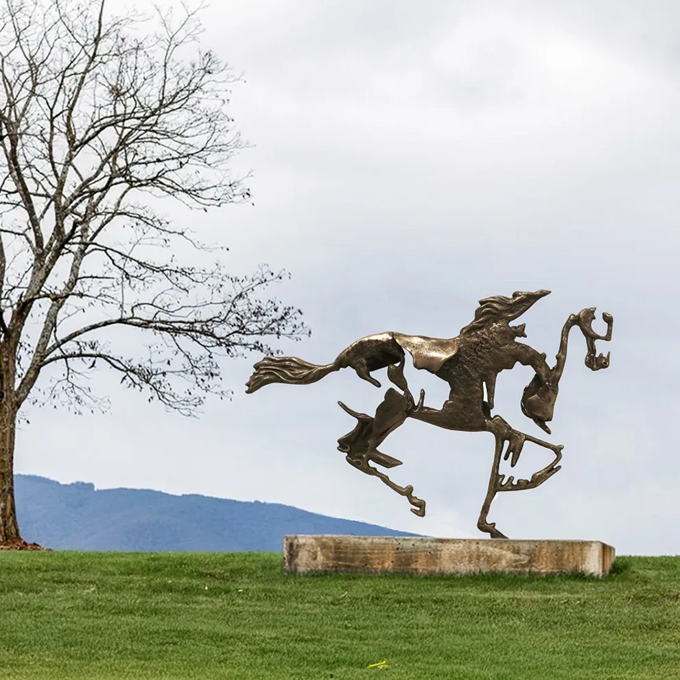 Sherry - life size bronze horse