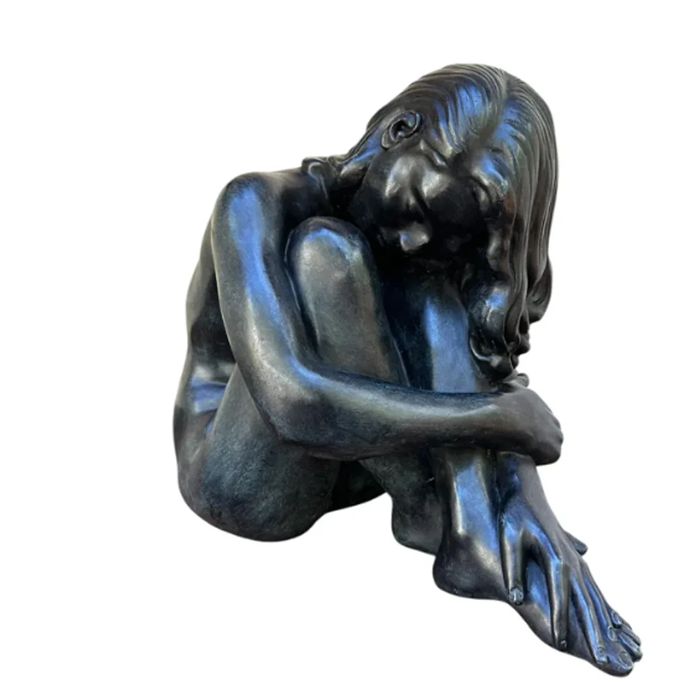 Nadine by David Mackay Harrison – bronze sculpture, 45x40cm (view 2) – SOHO Galleries Sydney