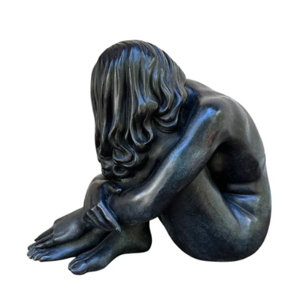 Nadine by David Mackay Harrison – bronze sculpture, 45x40cm (view 3) – SOHO Galleries Sydney
