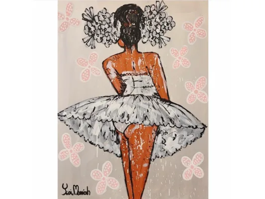 yosi messiah ballerina painting