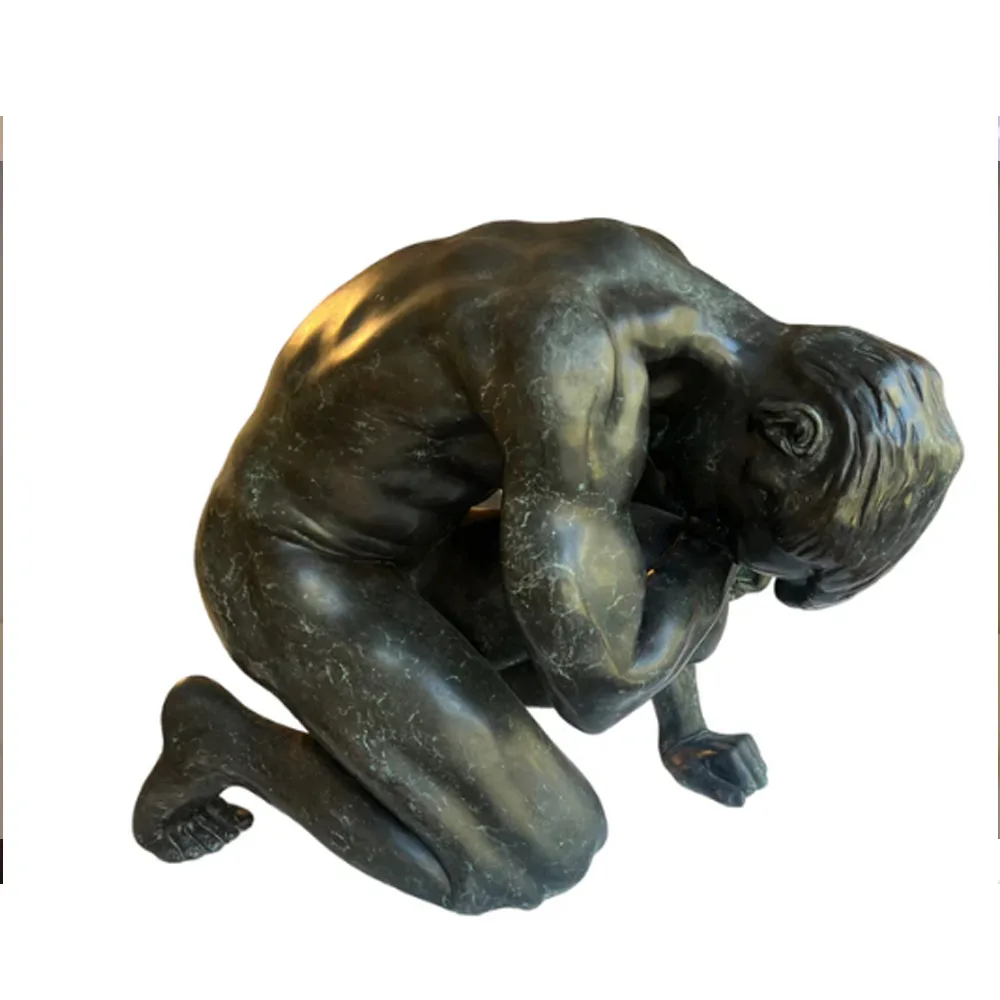 Virtus by David Mackay Harrison – bronze sculpture, 63x50cm (view 2) – SOHO Galleries Sydney