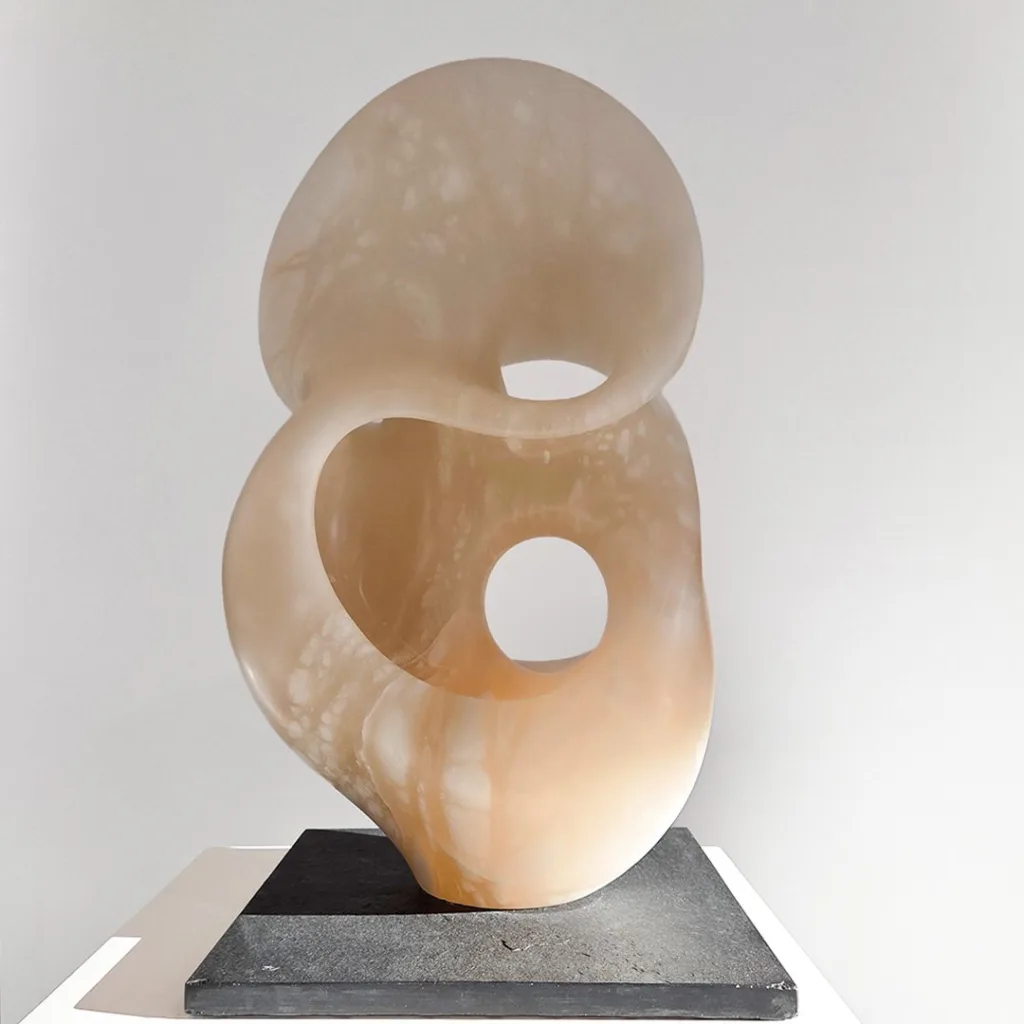 Ben Storch earthbound alabaster sculpture, SOHO Galleries Sydney
