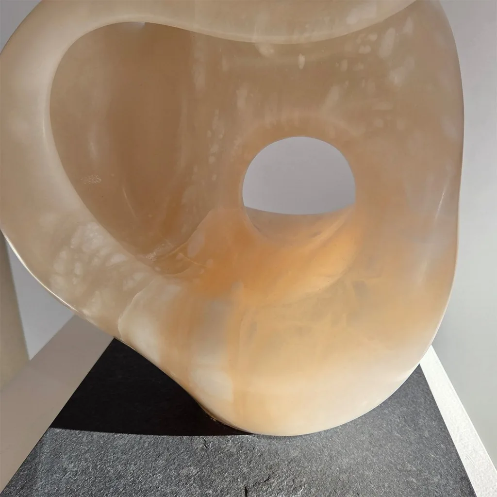 Ben Storch earthbound alabaster sculpture, SOHO Galleries Sydney