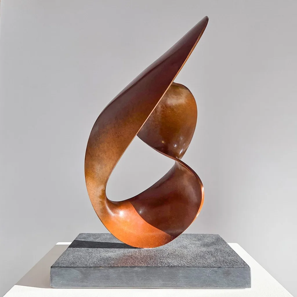 Ben Storch standing wave sine sculpture, SOHO Galleries Sydney