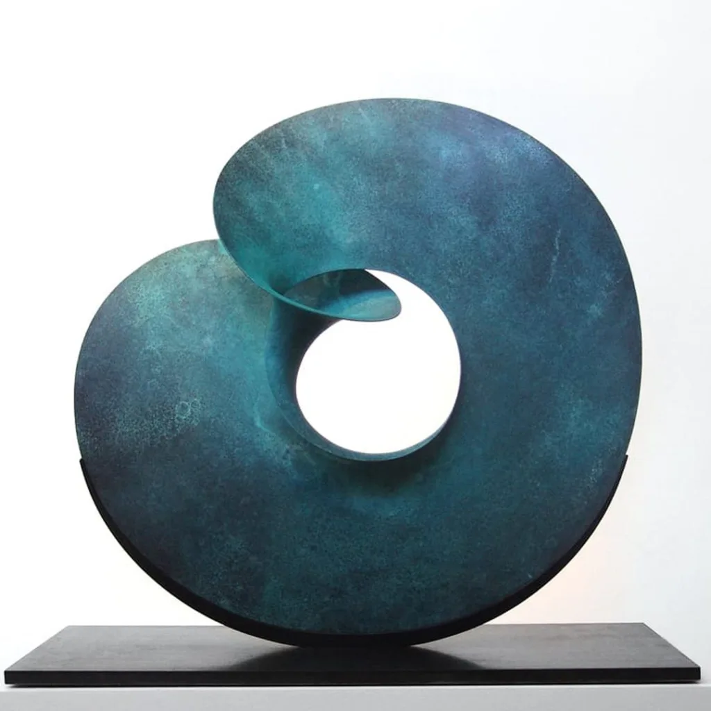 Ben Storch through the centre sculpture, SOHO Galleries Sydney