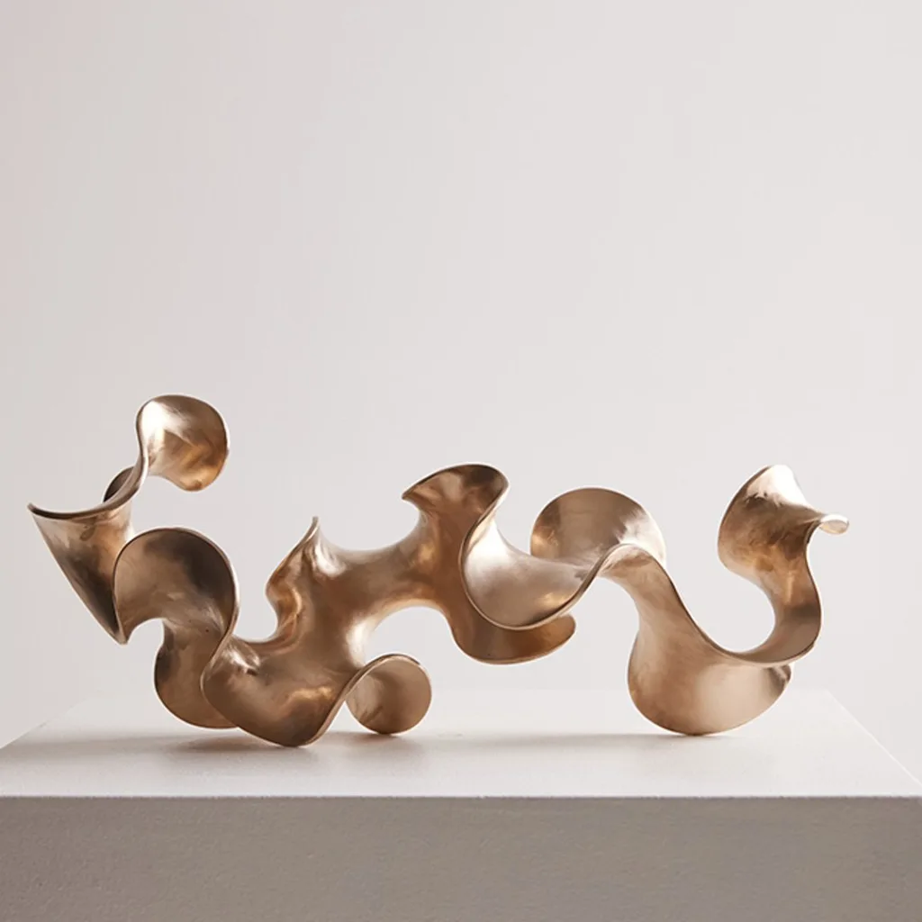 Ben Storch waveform fluctuations sculpture, SOHO Galleries Sydney