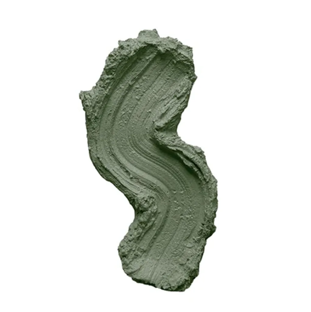 Henryk Lobaczewski S-Stroke wall sculpture, primary colours (bay leaf green), SOHO Galleries Sydney