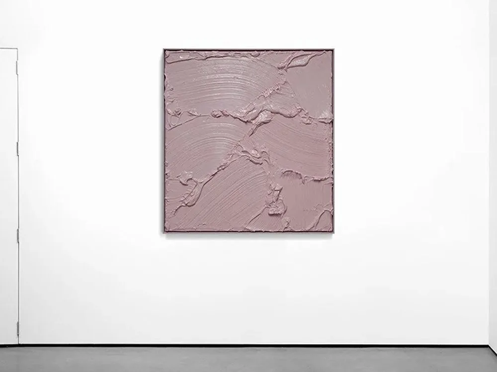 Henryk Lobaczewski Solid State Hush Baby painting (in space), SOHO Galleries Sydney
