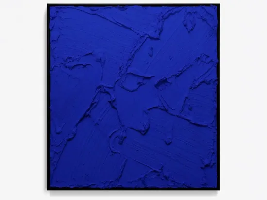 Henryk Lobaczewski Solid State Ode to Yves painting, SOHO Galleries Sydney