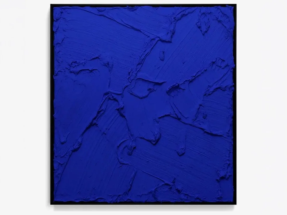 Henryk Lobaczewski Solid State Ode to Yves painting, SOHO Galleries Sydney
