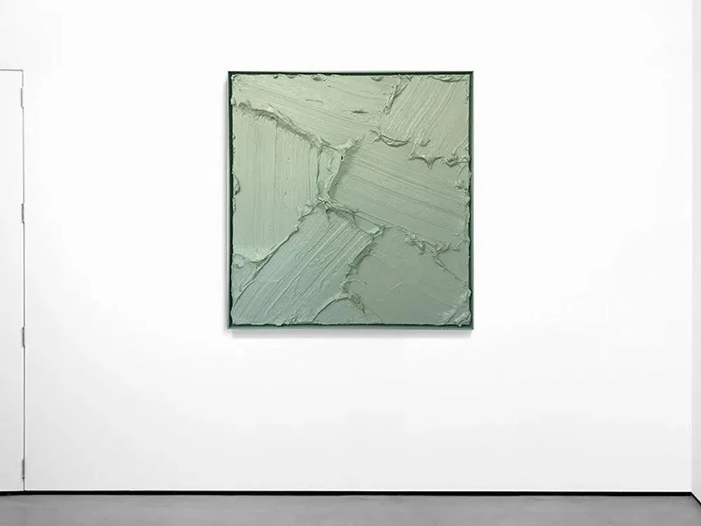 Henryk Lobaczewski Solid State Sage Femme painting (sage in space), SOHO Galleries Sydney