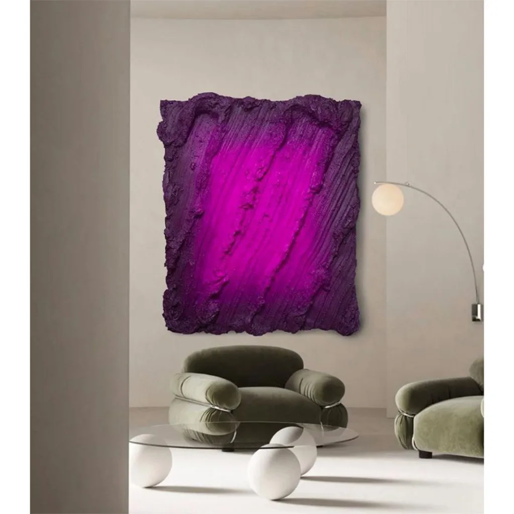 Henryk Lobaczewski Ultra Matte Carnal Passion wall sculpture, SOHO Galleries Sydney