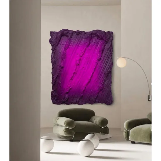 Henryk Lobaczewski Ultra Matte Carnal Passion wall sculpture, SOHO Galleries Sydney