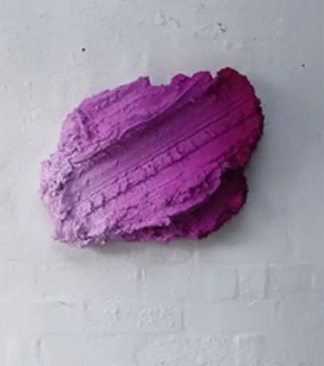 Contemporary Australian Art Henryk Lobaczewski Ultra Matte Graduated Pink wall sculpture, SOHO Galleries Sydney