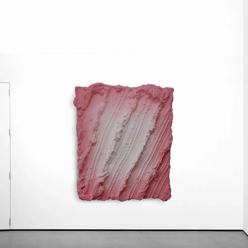 Henryk Lobaczewski Ultra Matte Soft Serve Fade wall sculpture (in space), SOHO Galleries Sydney