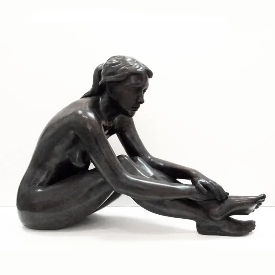 Phillip Piperides Dayna bronze sculpture, SOHO Galleries Sydney