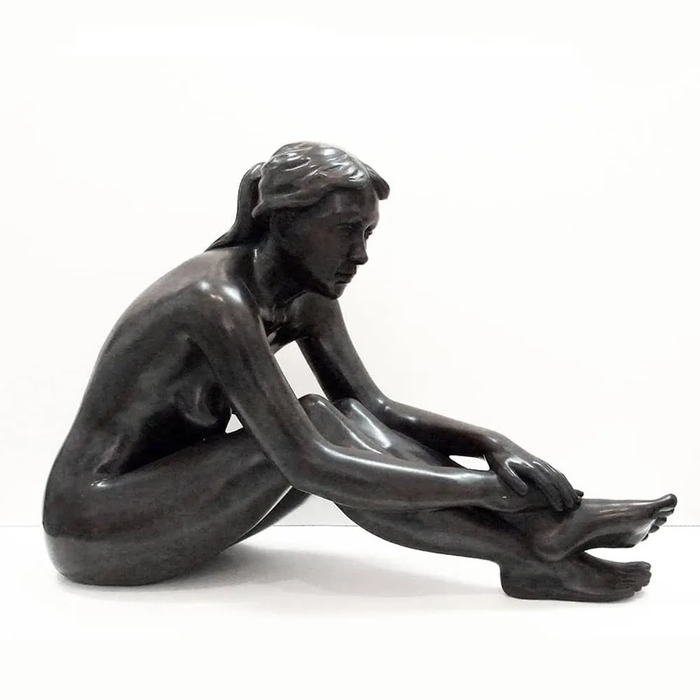 Phillip Piperides Dayna bronze sculpture, SOHO Galleries Sydney