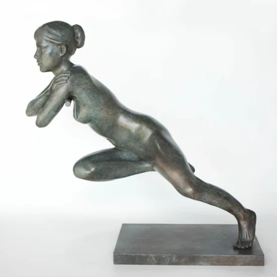 Phillip Piperides Spring bronze sculpture, SOHO Galleries Sydney