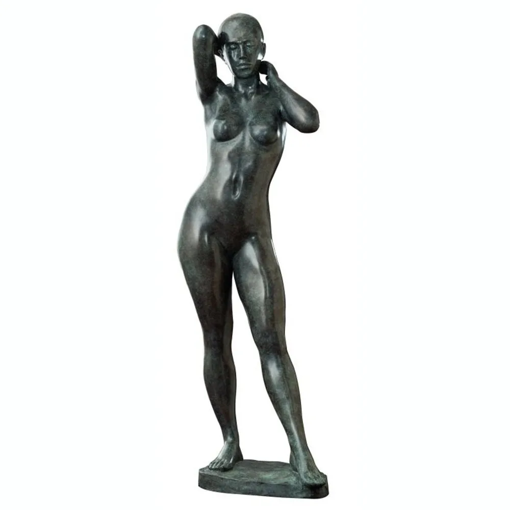 Phillip Piperides Stepping Bather 2010 bronze sculpture, SOHO Galleries Sydney